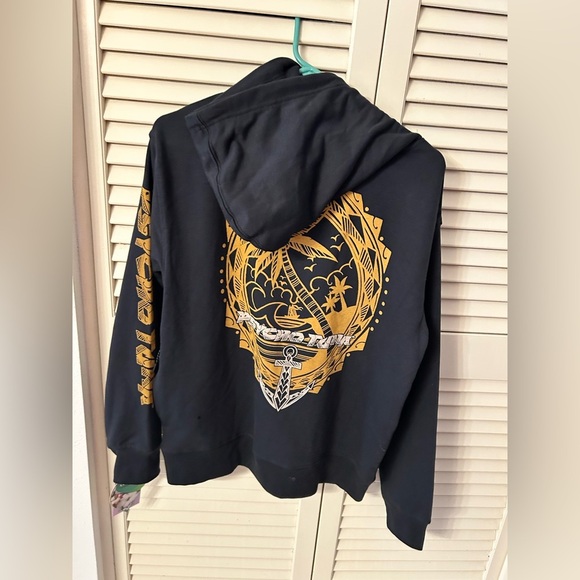 Psycho Tuna anchor Street Wear Logo Graphic Hoodie nwt - Picture 2 of 3